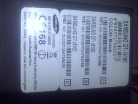 Samsung Galaxy S II Black GT-i9100 --- Maknyuuus gan....