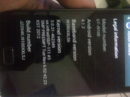Samsung Galaxy S II Black GT-i9100 --- Maknyuuus gan....