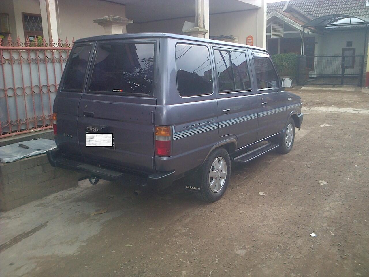 Jual Toyota Kijang ssx-g tahun 1994 orsinil Bandung
