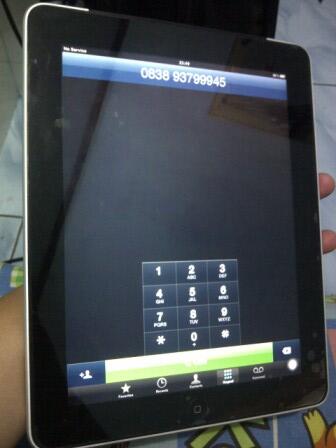 Ipad 1st gen, 64gb wifi+3G .. Bisa Nelpon & SMS.. Terima Barter/TT..