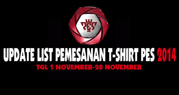 KAOS PES 2014 - SABLON FOAM (TIMBUL)