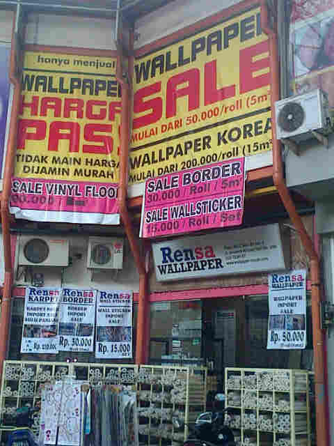 wallpaper dinding murah ( jakarta bandung ) - start from Rp 10.000 per m²