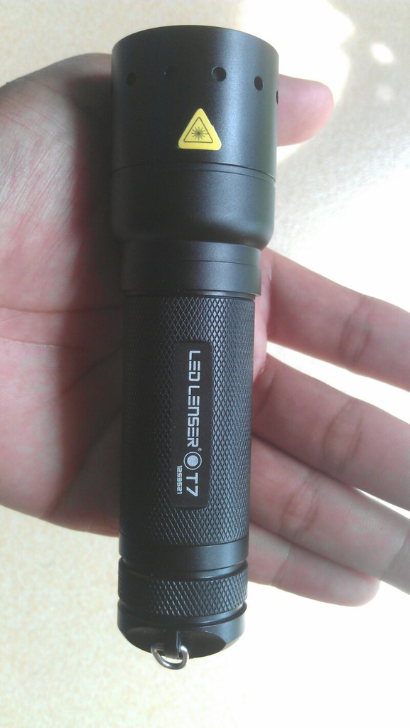 Senter original LENSER jerman Cree LED P3 P5 P7 police P14 P17 M7 V6 X21 T5 T7 H7 H14