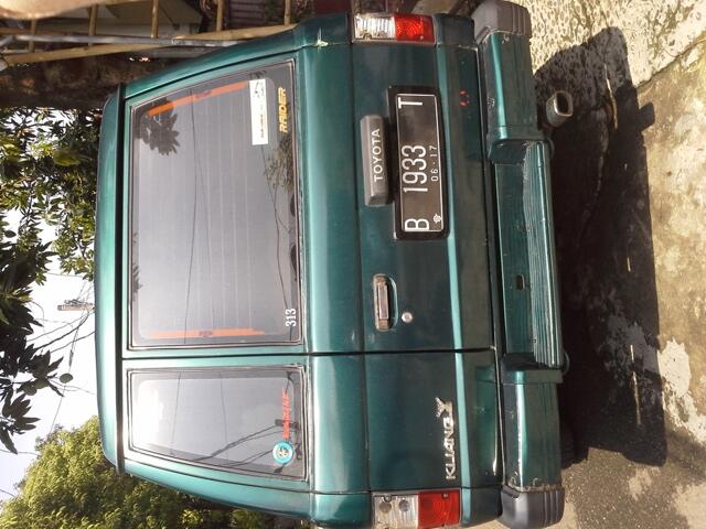 DIJUAL KIJANG JANTAN TAHUN 1996 1,8 CC