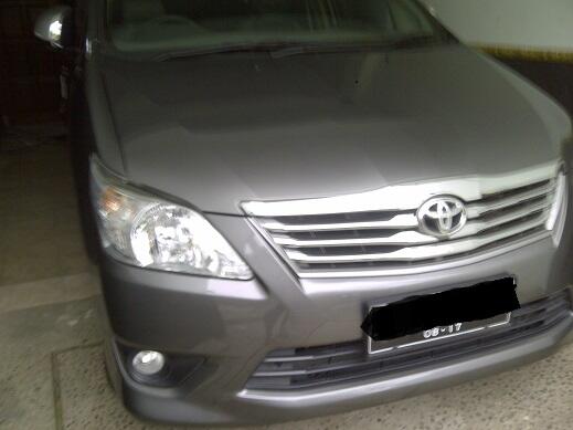 TOYOTA INNOVA 2012 TYPE G MANUAL