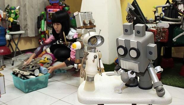 SAMPAH INI MENJADI ROBOT