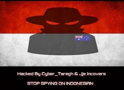 Hacker Indonesia serang oztali demi NKRI