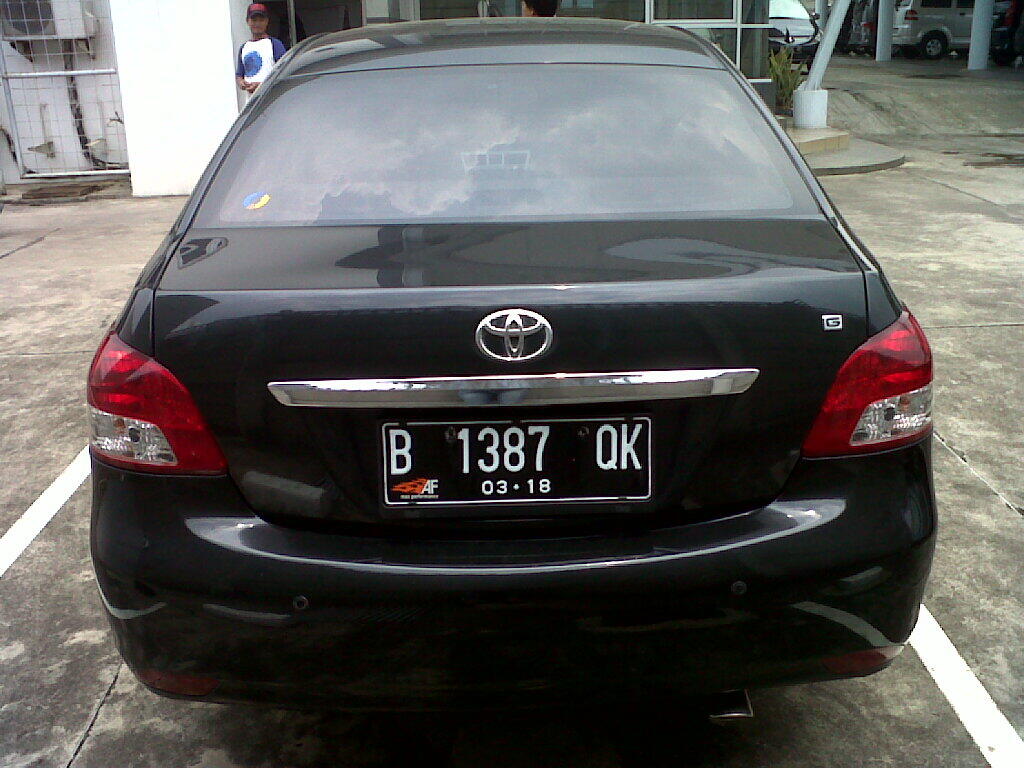 TOYOTA VIOS MATIC HITAM METALIK 1.5 NEGO