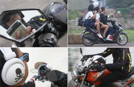 BILA KELAKUAN GAME ROAD RASH DITERAPKAN PADA PENGENDARA ALAY