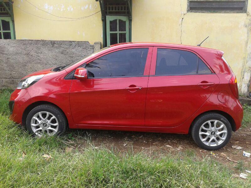 All New Picanto 2011 M/T Merah Metalik Mulus Lengkap Gan..
