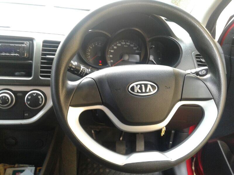 All New Picanto 2011 M/T Merah Metalik Mulus Lengkap Gan..