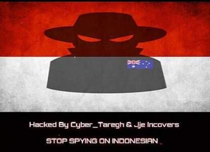 Hacker Indonesia Mulai Beraksi Untuk Australi "Stop Spying Indonesia!!!"
