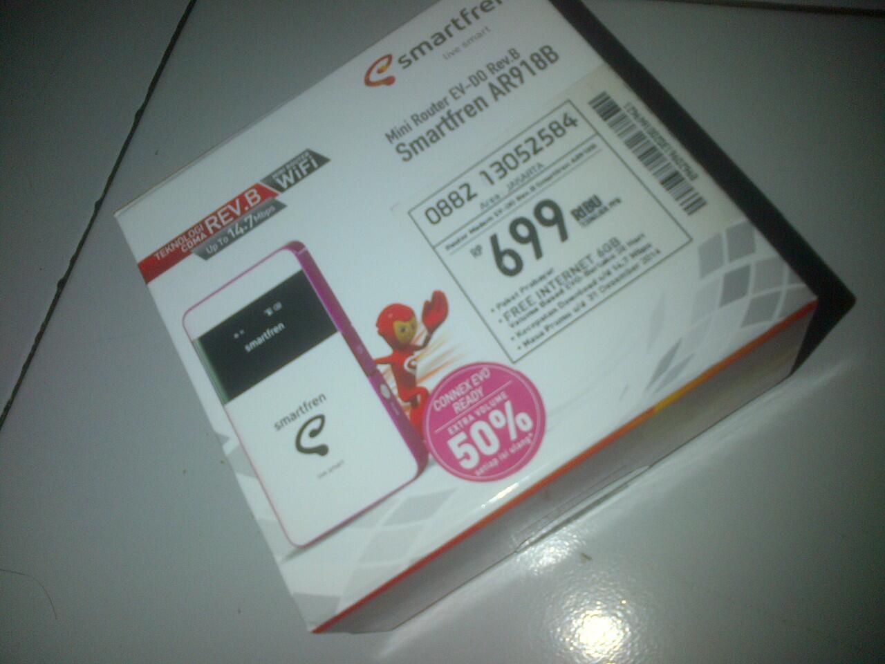 Mini Router EV-DO Rev.B Smartfren AR918B