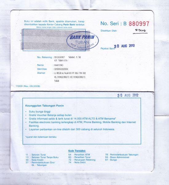 Penipuan Atas Nama Wahyono dari Tuban