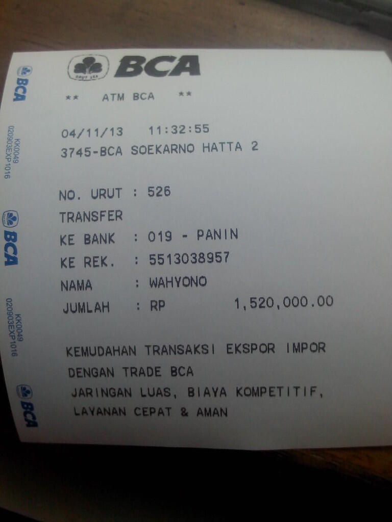 Penipuan Atas Nama Wahyono dari Tuban