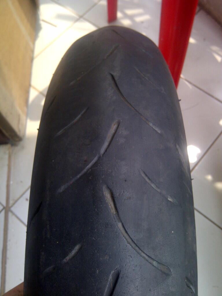 WTS: Ban Dunlop Sportmax ex Moge Uk. 120/70-190/50 DAN KNALPOT CUSTOM