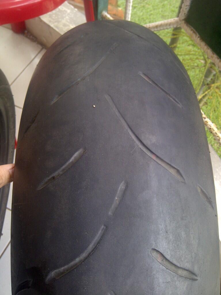 WTS: Ban Dunlop Sportmax ex Moge Uk. 120/70-190/50 DAN KNALPOT CUSTOM
