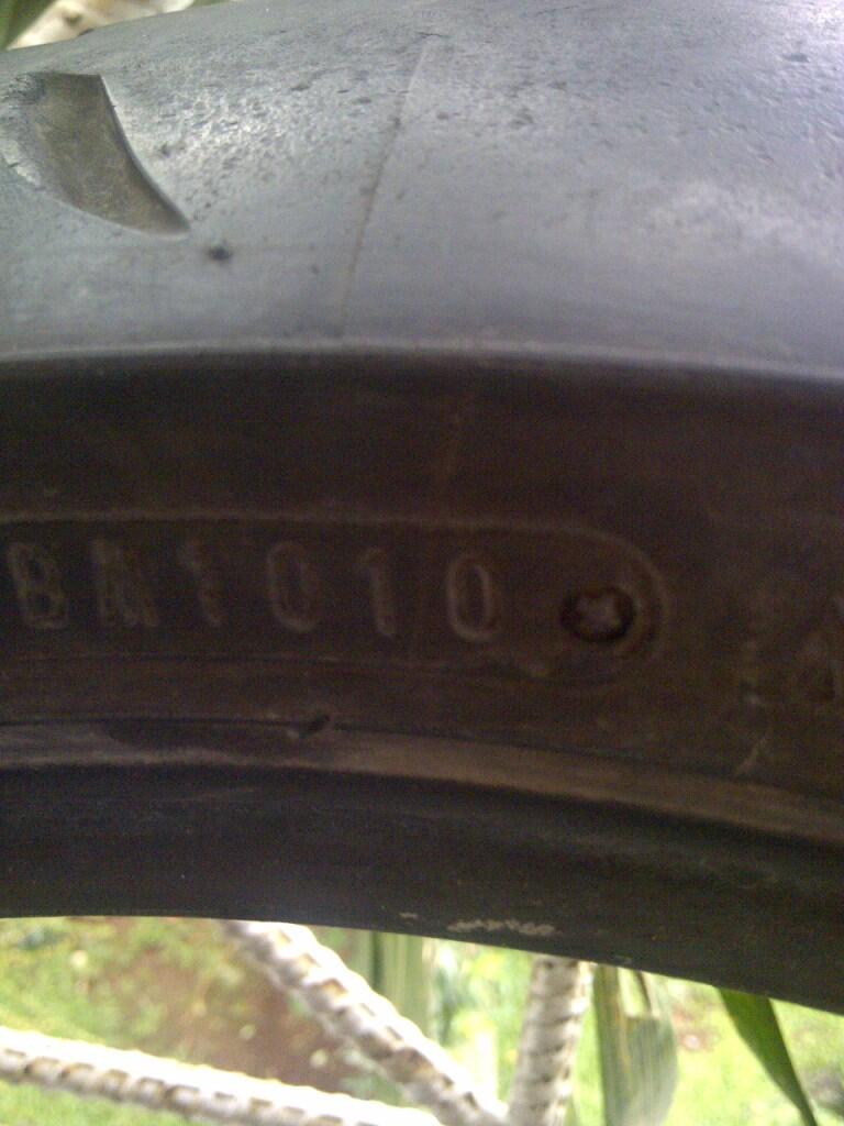 WTS: Ban Dunlop Sportmax ex Moge Uk. 120/70-190/50 DAN KNALPOT CUSTOM