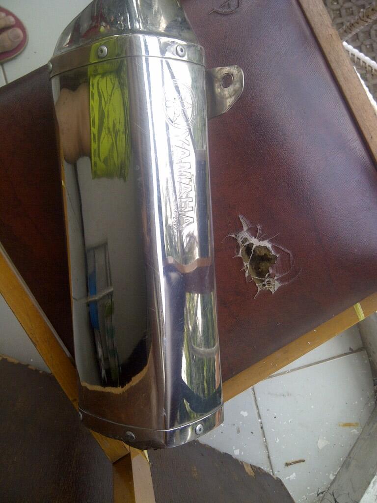 WTS: Ban Dunlop Sportmax ex Moge Uk. 120/70-190/50 DAN KNALPOT CUSTOM