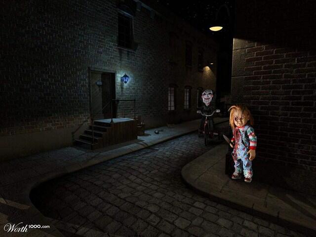 Apa yang terjadi bila boneka chucky bertemu dgn ???