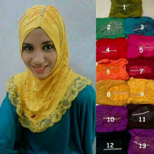 Berbagai macam hijab cantik