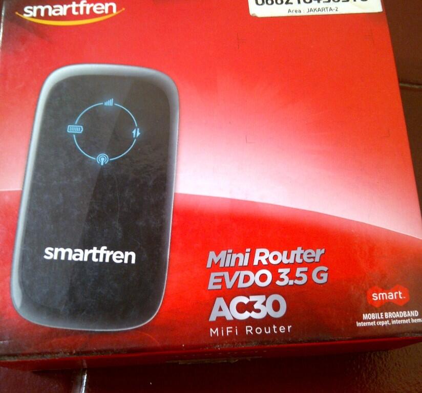 Modem Mifi Portable Smartfren AC30 LIKE NEW !!!