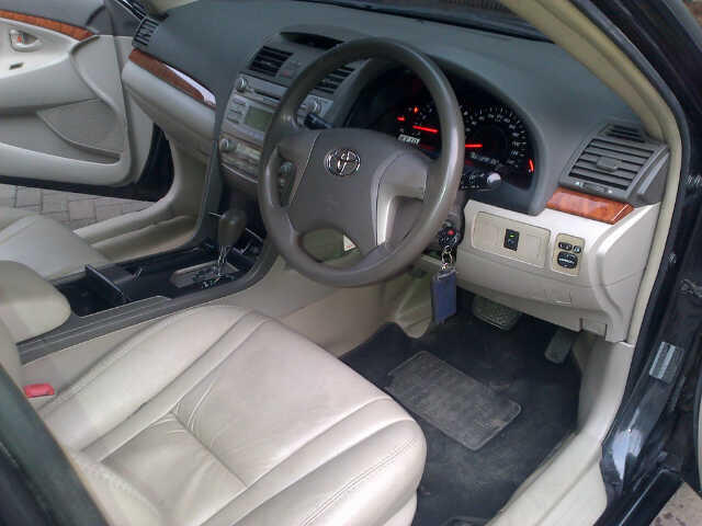 CAMRY 2007 G AUTOMATIC BLACK 2.4CC