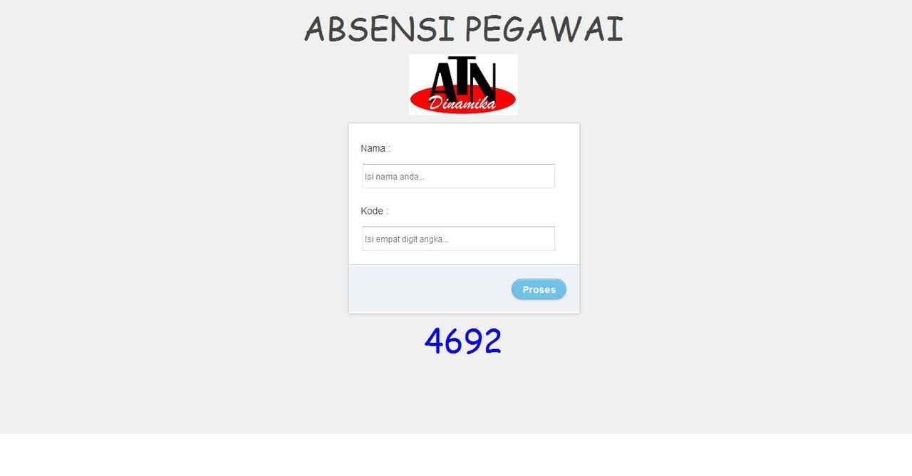 Sistem Absensi Pegawai