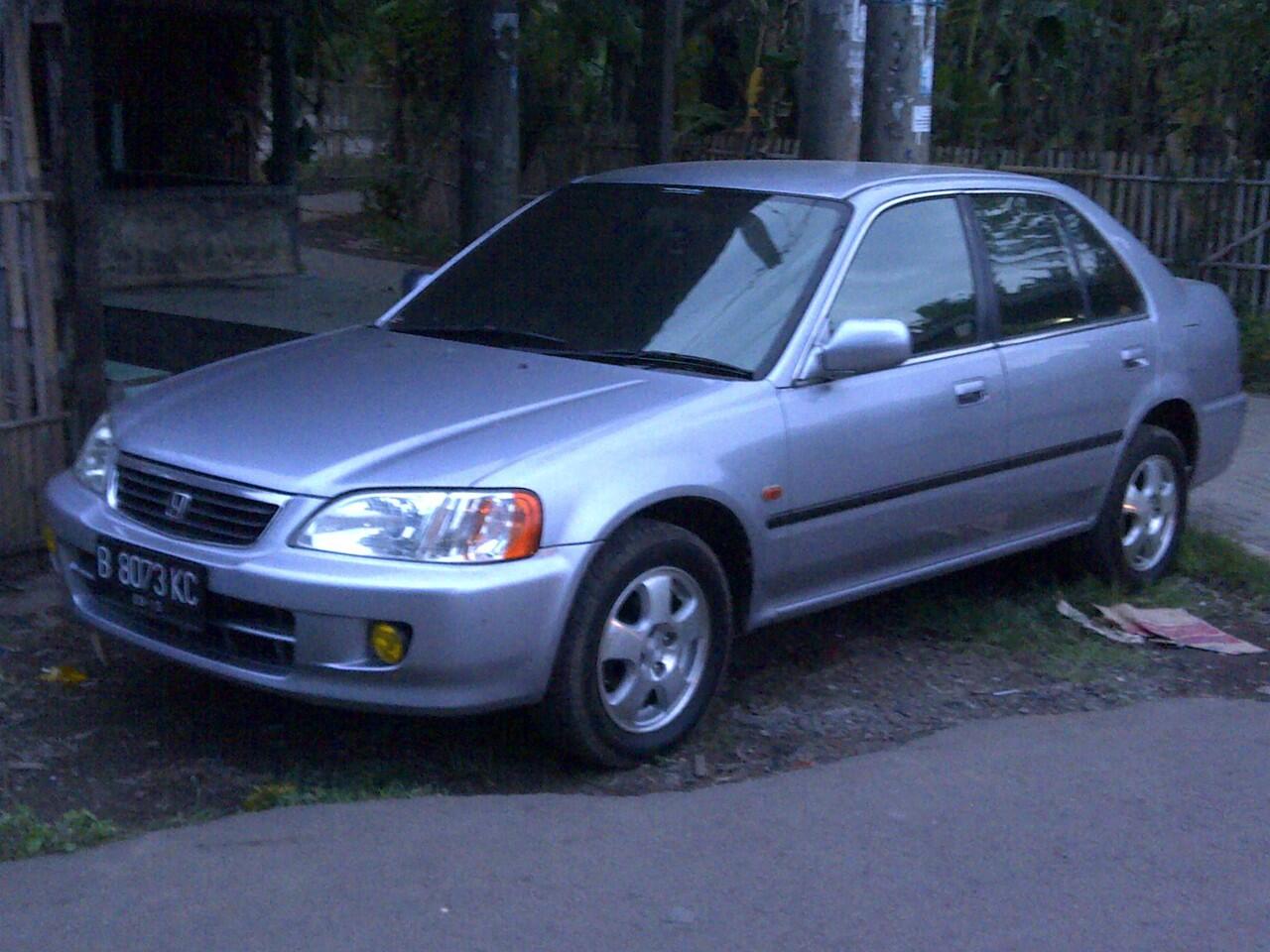 Dijual Honda City Z Vtec Th.2000 Manual Silver Antik Gan !
