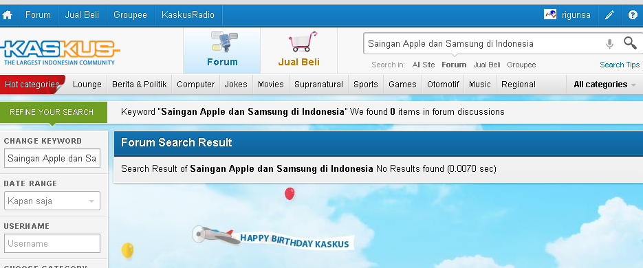 Ini gan saingan Apple dan Samsung di Indonesia