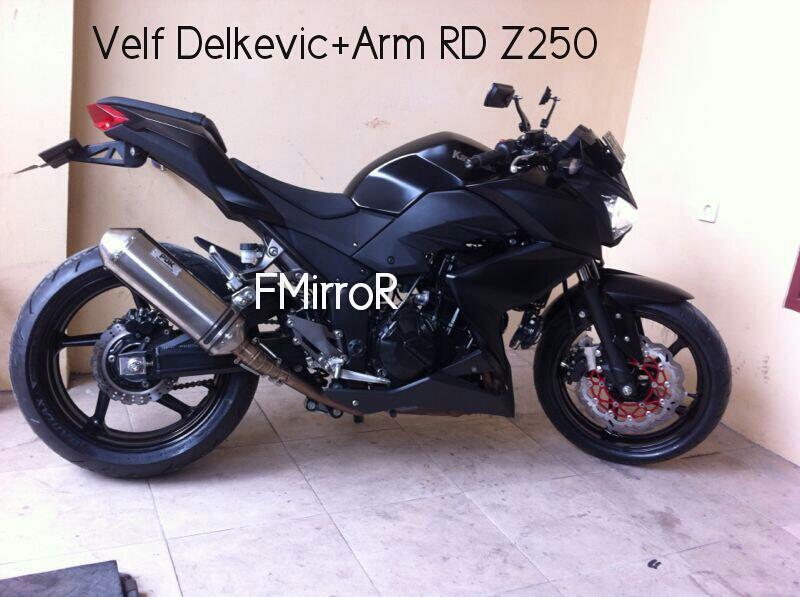 Velg racing + Swing Arm Delkevic Ninja 250/F.I & variasi ninja R/RR/NEW RR /N250/FI