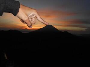 sunrise terindah sikunir (bromo kalah) foto