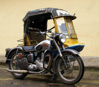 Becak Siantar si veteran perang (Sumatera Utara)