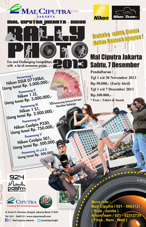 NIKON PHOTO RALLY JAKARTA 2013, 7 Desember 2013