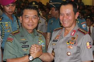 TNI dan Polri Bersinergi Amankan Pemilu 2014