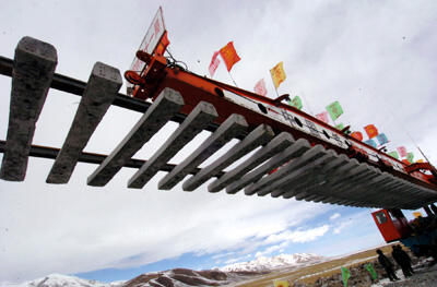 Jalur Kereta Api Tertinggi Di Dunia (Tibet)