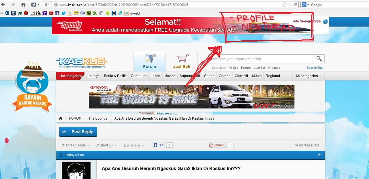 Apa Ane Disuruh Berenti Ngaskus Gara2 Iklan Di Kaskus Ini???