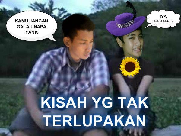 editan jaman nya si dul masih genit