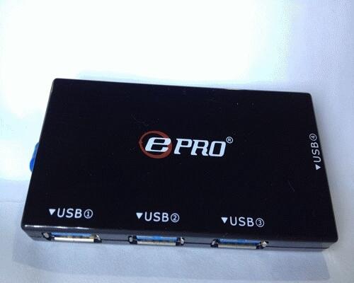 Network Tools EPRO EH-432 : USB Hub 3.0 4 Slot