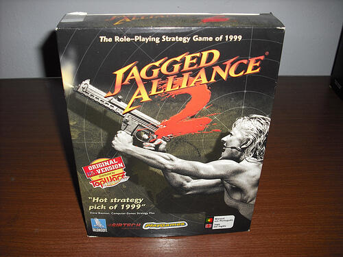 Jagged alliance 2, + unfinished business, + wildfire