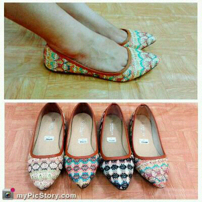 ready sepatu flatshoes flatform wedges heels wanita murah