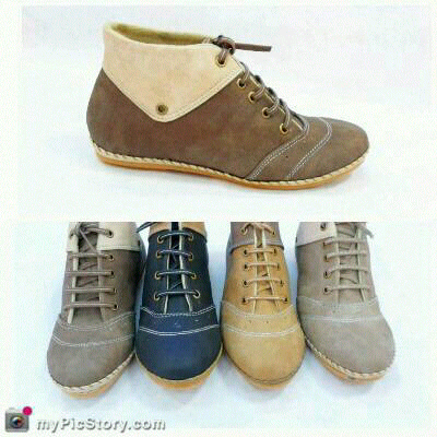 ready sepatu flatshoes flatform wedges heels wanita murah