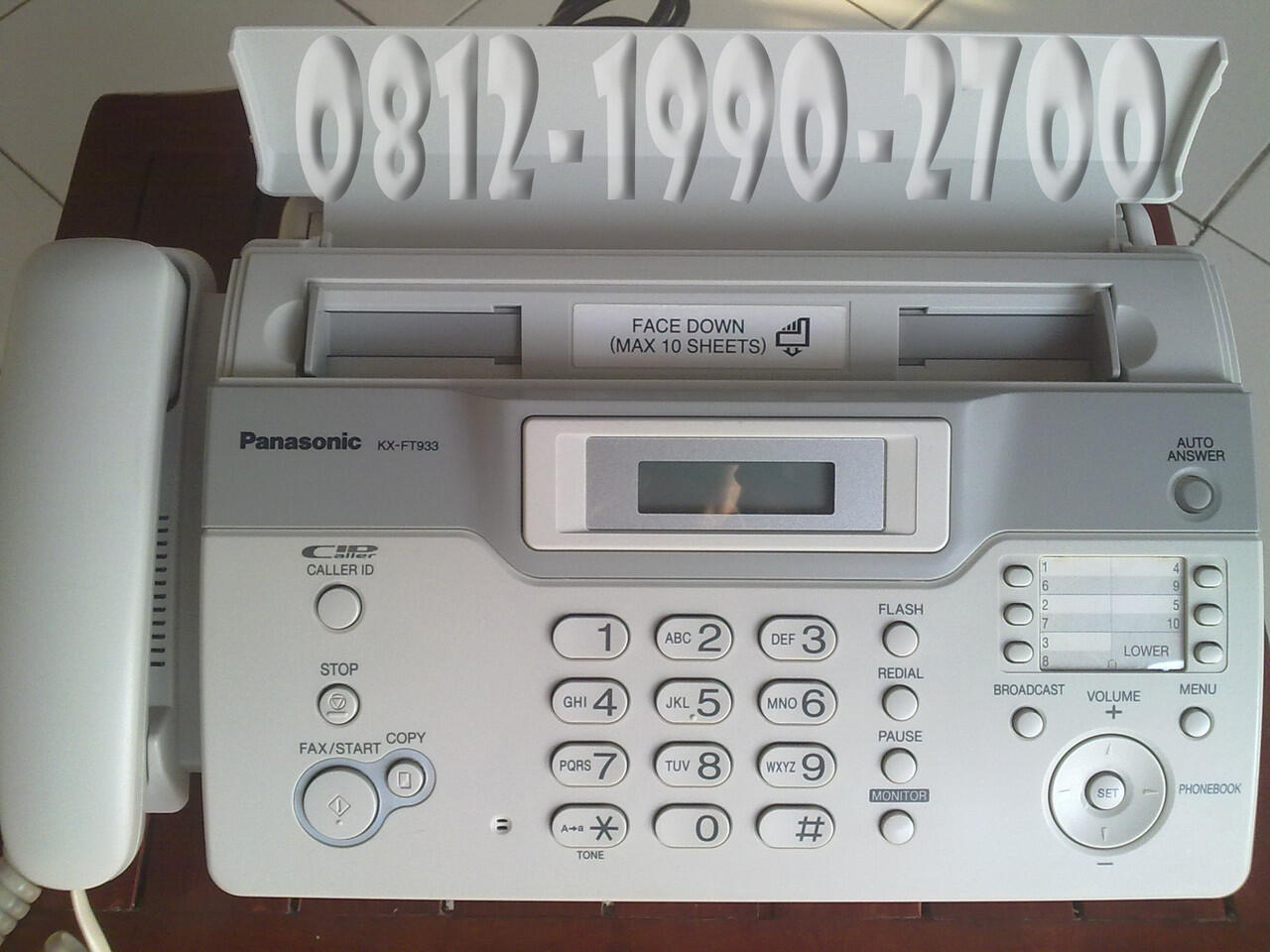 terjual mesin fax panasonic kx ft933 thermal paper facsimile kaskus terjual mesin fax panasonic kx ft933 thermal paper facsimile kaskus