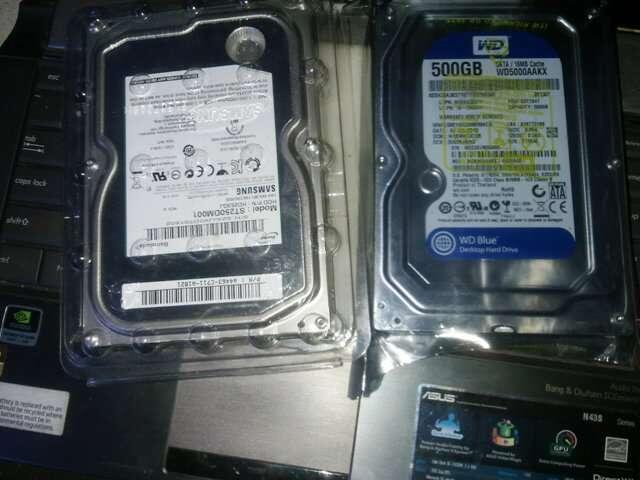 Hardisk 500gb PC atau LAPTOP