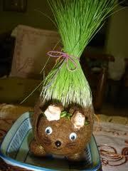 Boneka Horta. Boneka Imut yang bisa tumbuh rumput di badannya!