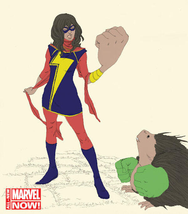 Marvel Comics Perkenalkan ‘Kamala Khan’ , Superhero Muslimah 