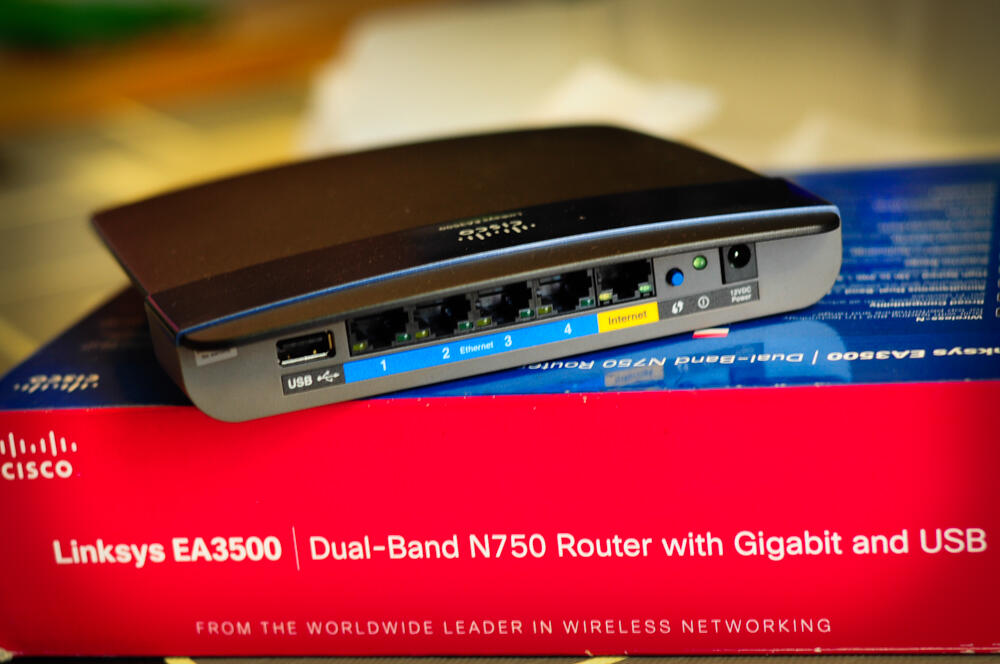 LINKSYS Dual-Band N750 Router Gigabit