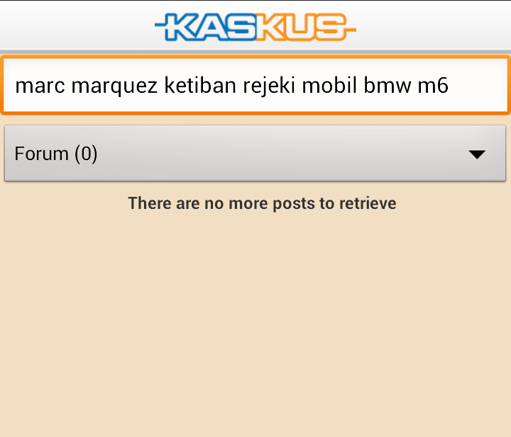 Marc Marquez "Ketiban" Rejeki BMW M6