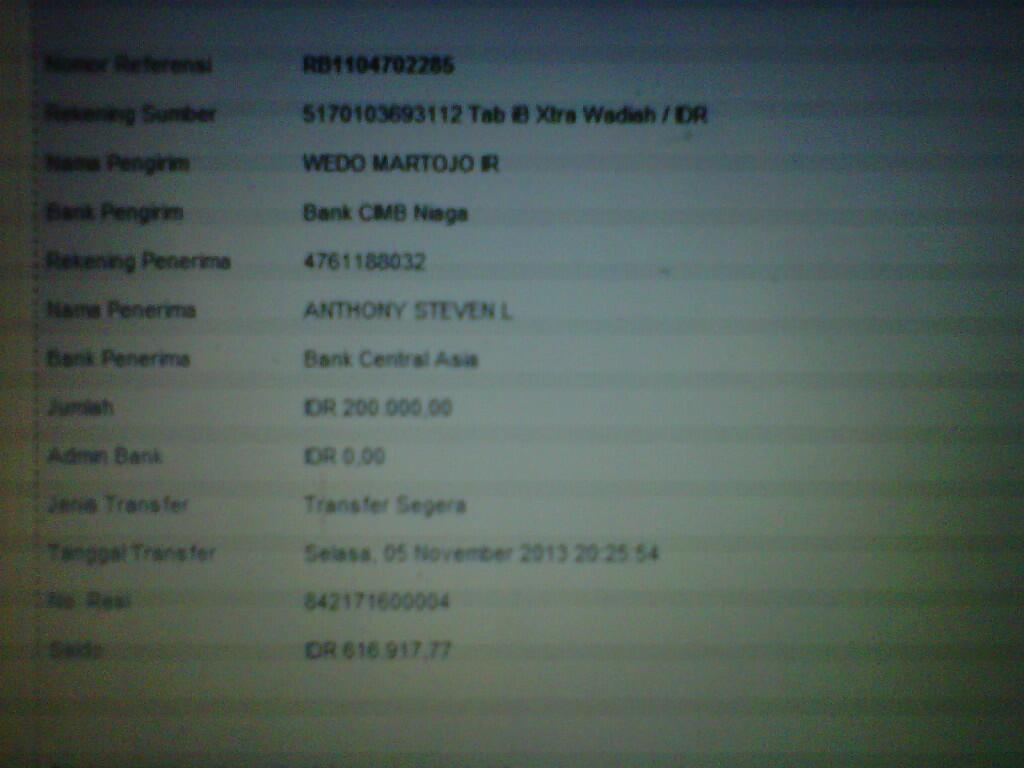 &#91;Surat Terbuka&#93; Terindikasi Penipuan ID Kaskus Stra1ght a.k.a Anthony Steven L