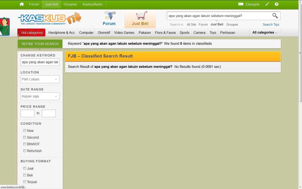 apa yang ingin agan-aganwati lakuin sebelum ajal menjemput?